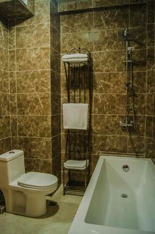 Отель Hotel Janashia Тбилиси Улучшенный двухместный номер с 2 отдельными кроватями и видом на сад-19